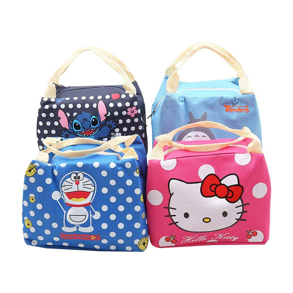 Staiai Túi Đựng Hộp Cơm Trưa Giữ Nhiệt Chống Thấm Nước Hình totoro Đáng Yêu