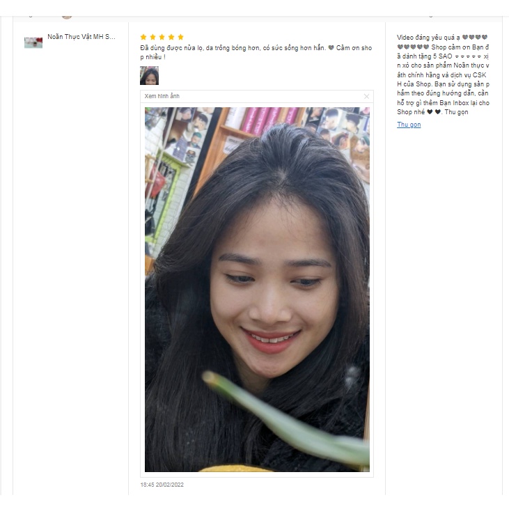 Noãn Thực Vật MH Spa-7ml (Giải pháp mụn ẩn + Mụn đầu đen + Mụn đẩu trắng + Mụn bọc + Mụn cám + Mụn li ti)