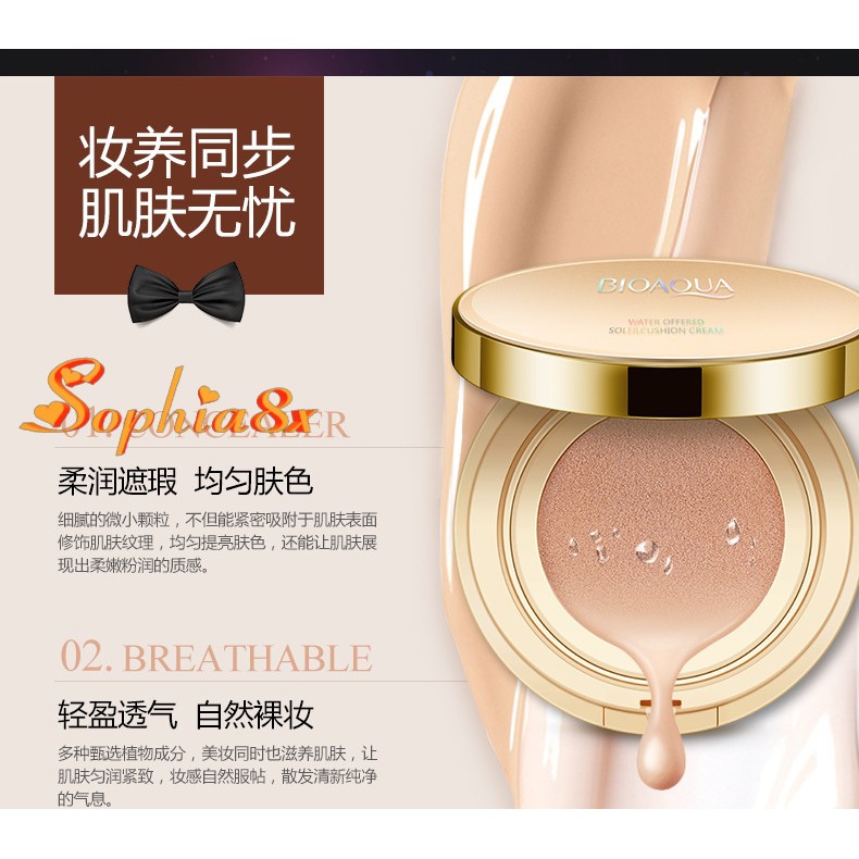Phấn nước cao cấp che khuyết điểm Cushion Bioaqua