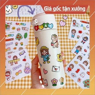 Sticker Dán Trang Trí họa tiết siêu cute - 1 tờ