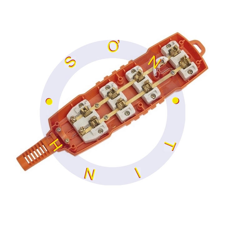 Ổ cắm điện chịu tải 6000W SOPOKA (Không dây)