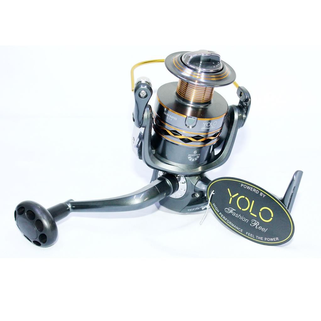 Máy Câu Cá Yolo Cool Spin + Tặng 1 Hộp Cước Câu Cá Shimano ( Fishing Machine Cool Spin CS6000 - CS5000 - CS4000)