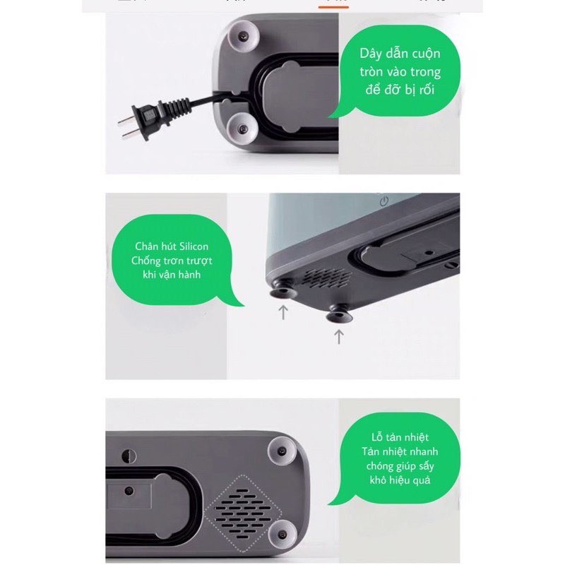 HỘP ĐỰNG DAO THỚT, ĐŨA THÔNG MINH UV KHỬ KHUẨN VÀ SẤY KHÔ THÔNG MINH CHO GIA ĐÌNH