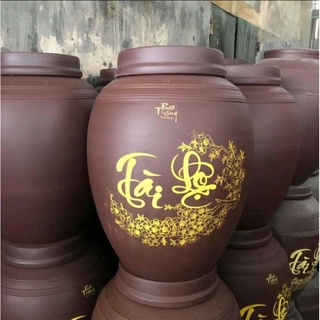 Chum ngâm rượu bát tràng không men 5 lít, 10 lít, 20lít,30 lít, 50 lít tài lộc