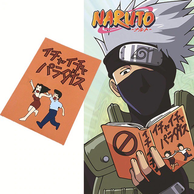 Sổ tay Siêu phẩm Thiên Đường Tung Tăng của Kakashi - phụ kiện cosplay Naruto