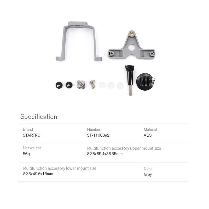 Bộ Giá Đỡ Máy Ảnh Mở Rộng Đa Năng STARTRC Mavic Air 2 Cho DJI Mavic Air 2 Drone