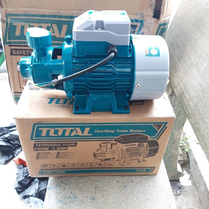 TOTAL Máy Bơm Nước 1HP TWP17506 (Cam kết Chính Hãng 100%)