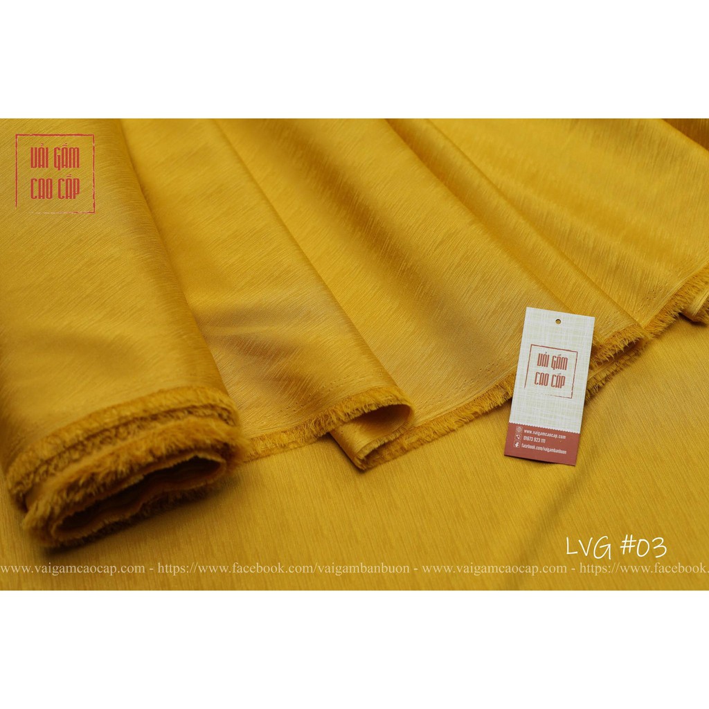 Set AD lụa vân gỗ vàng