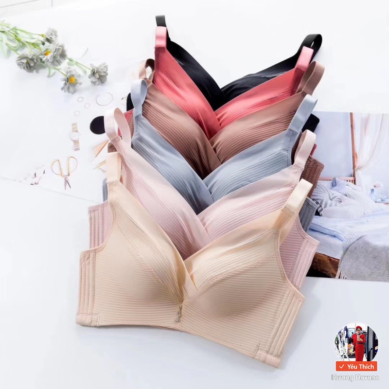 Áo lót nữ bản to không gọng đệm dày - áo ngực fullcup chống chảy sệ havana FLA23 | BigBuy360 - bigbuy360.vn