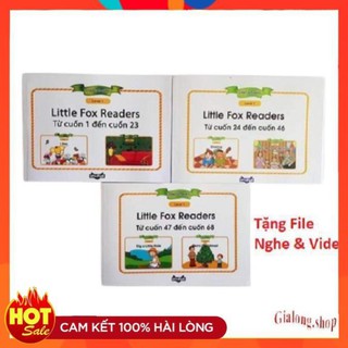 Little Fox Single Stories bộ 3c 1-68tr kèm file nghe, video - Khơi nguồn đam mê học Tiếng Anh cho bé