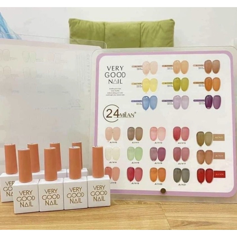 Set sơn thạch hồng verry good 24 màu