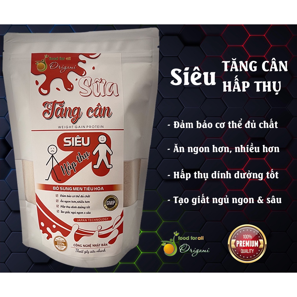 Sữa Tăng Cân - Siêu Hấp Thụ Giúp Ăn Ngon