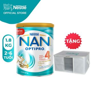 Combo 2 hộp sữa Nan Optipro 4 1.8kg tặng kèm quà
