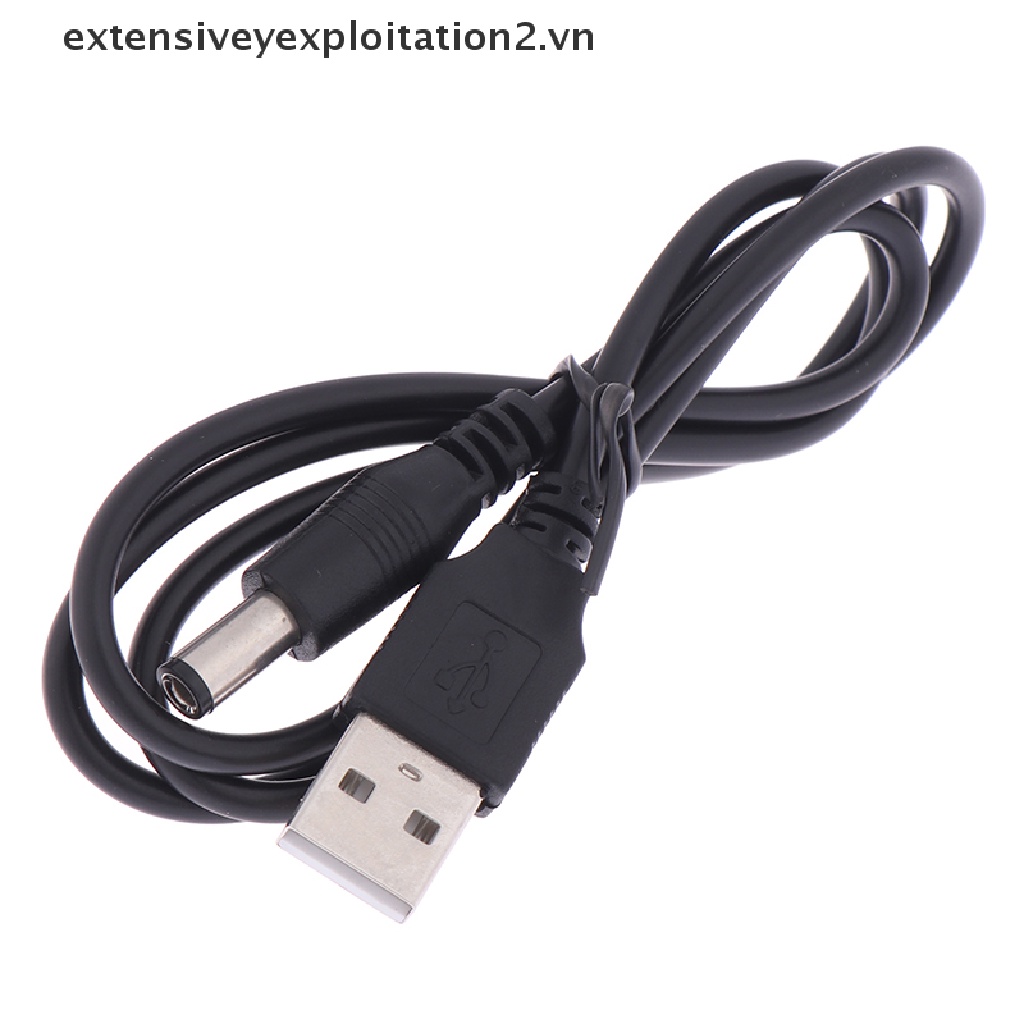 Set 2 dây cáp nguồn USB sang DC 5.5mm cho máy nghe nhạc MP3/MP4