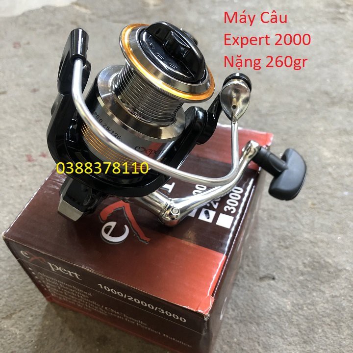 Máy Câu Cá Expert 2000 Chuyên Dùng Câu Lure, Lăng Xê, Câu Lục Cao Cấp