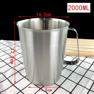 Ca Đánh Sữa, Rót Sữa Bằng Inox 304
