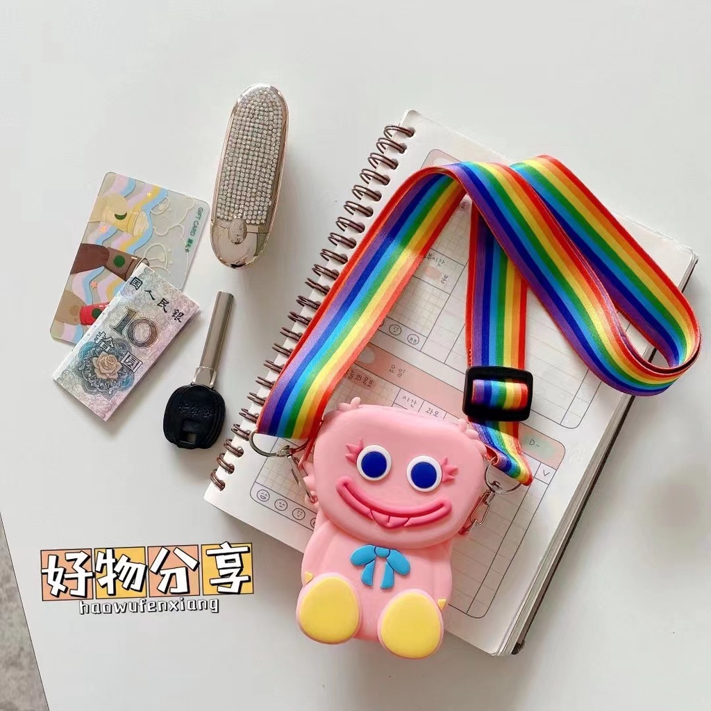 Pop it Túi Đeo Vai Đựng Đồ Chơi Xúc Xích Bobbi Bucktooth pop it Dành Cho Trẻ Em