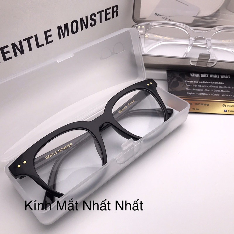 Gọng kính south side bản lề hợp kim chữ khắc chìm chấm vàng | BigBuy360 - bigbuy360.vn