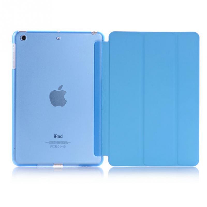 Bao da máy tính bảng thông minh nắp gập bằng PVC dành cho iPad 2 3 4 5 air 1 2 mini 1 2 3 4 5 | BigBuy360 - bigbuy360.vn
