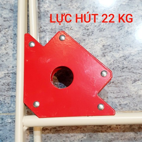 Ê Ke Góc Nam Châm Lực Hít 22 kg Size Trung LBS50