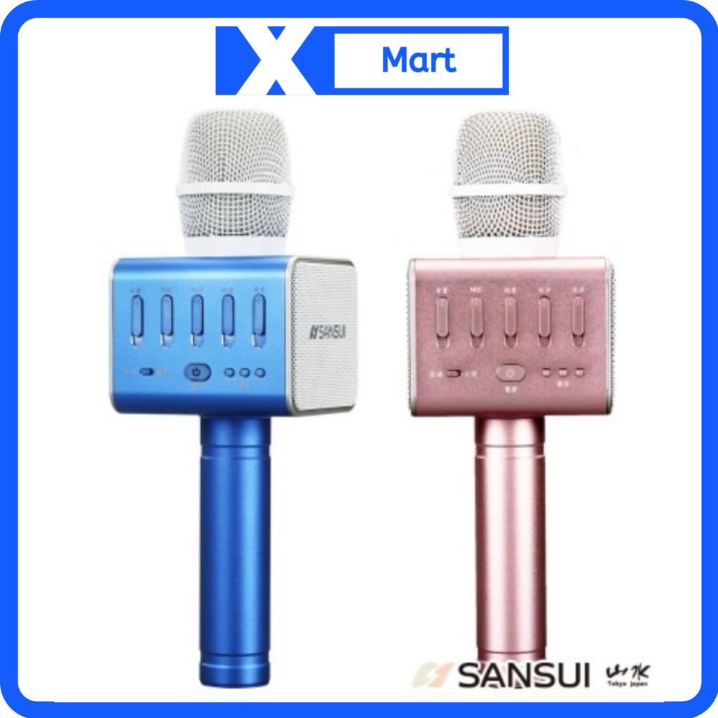 Micro karaoke bluetooth SANSUI K66 chính hãng (HÀNG TỐT ÂM TO NHƯ LOA KÉO)