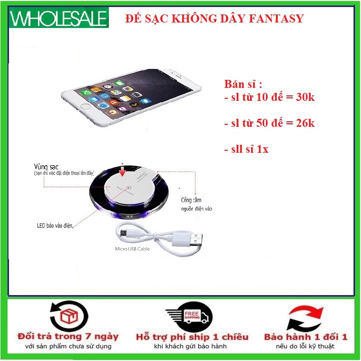 Đế sạc không dây Fantasy