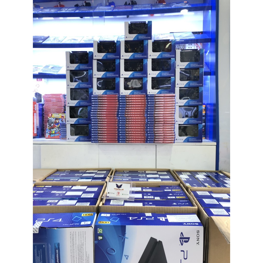 Bộ ps4 slim 1tb model chu-2218b 95% -bh hãng 6 tháng