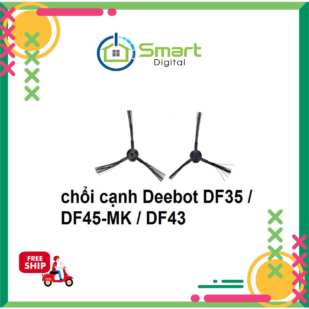 Chổi Cạnh Robot Hút Bụi Ecovacs Deebot DF35, DF45