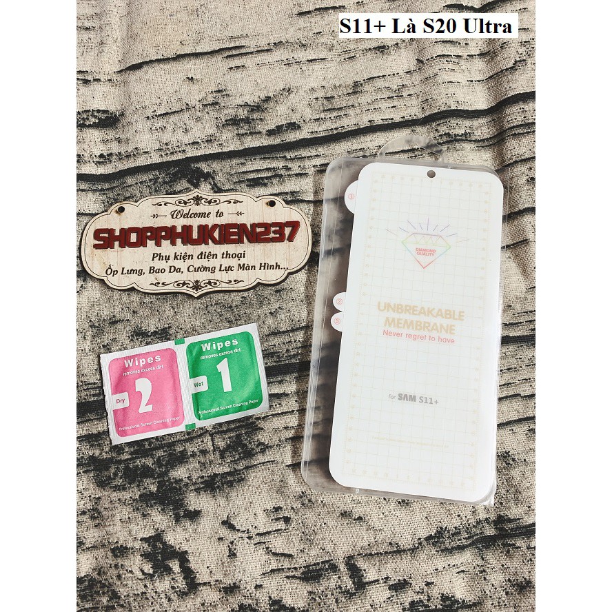 Dán Dẻo Mặt Trước PPF Samsung S20 , S20+ , S20 Ultra Hay S11e , S10 , S10+ Dán Dẻo Cao Cấp PPF