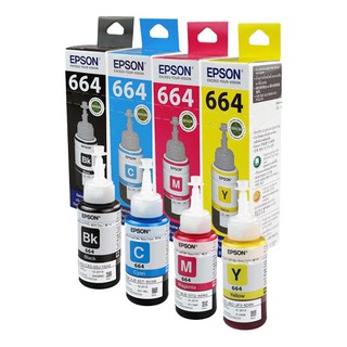 Mực in Epson T6641, T6642, T6643, T6644 cho máy L100, L110, L200, L210, L300, L350, L355, L550