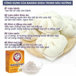BỘT BAKING SODA MỸ 454 GAM