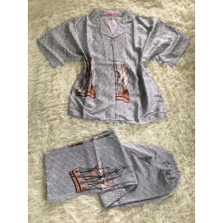 Bộ lụa satin cánh dơi loại 1