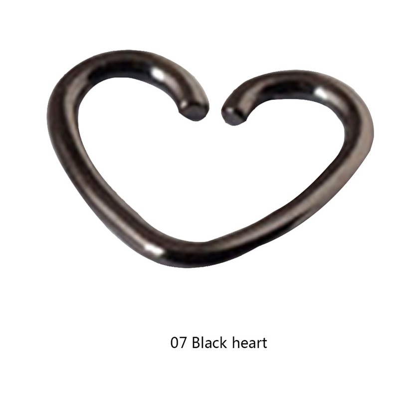 Khuyên tai trái tim/ngôi sao bằng hợp kim thời trang nữ