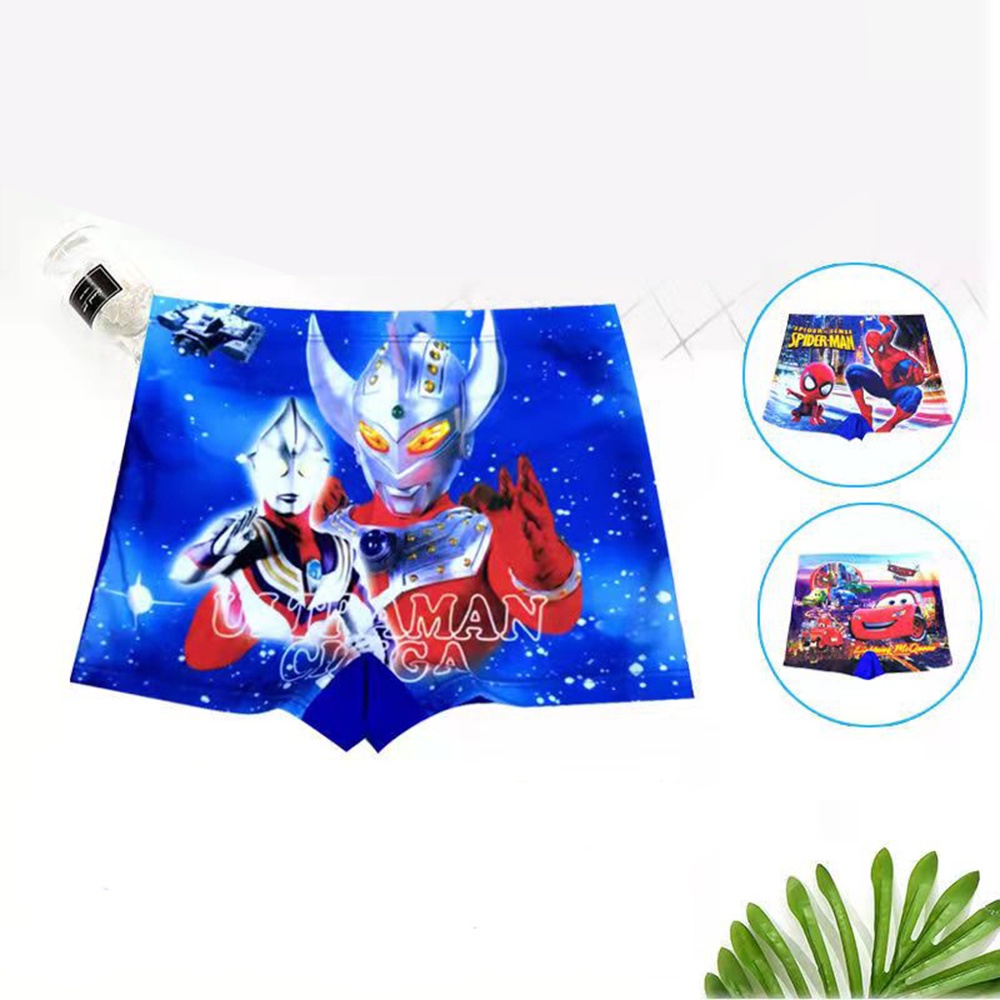 Quần Bơi Kèm Mũ Bơi Hình Người Nhện Marvel Dễ Điều Chỉnh Cho Bé Trai