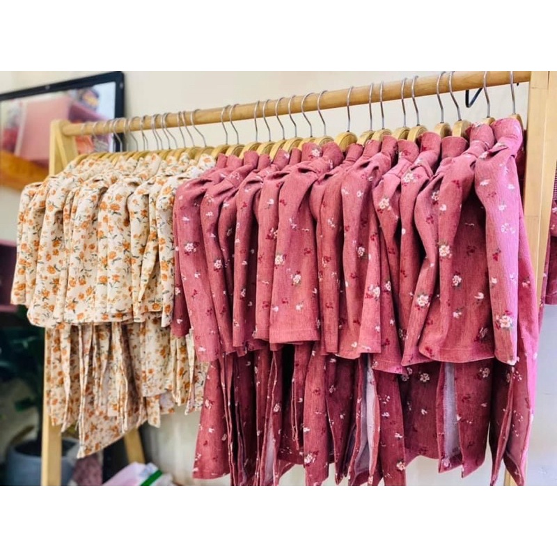 Vải nhung tăm hoa may áo dài mẫu tuyển chọn đẹp nhất