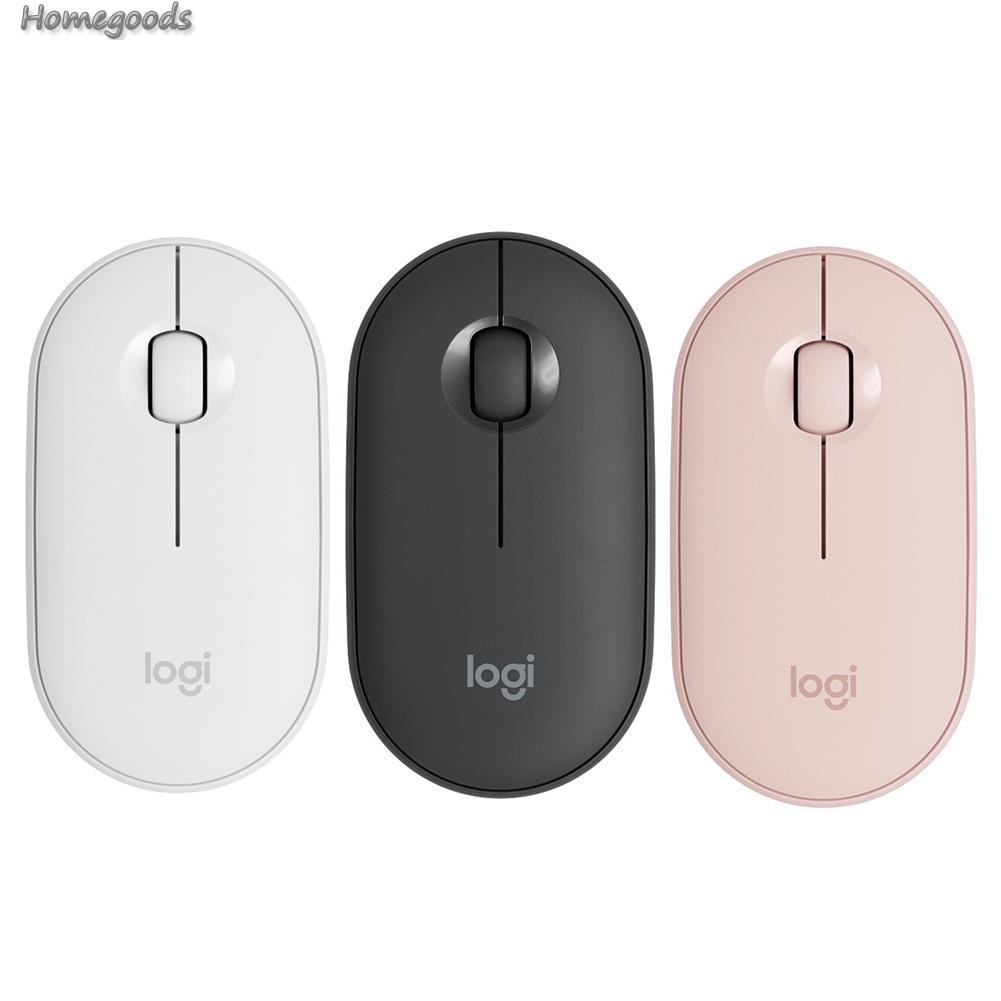 HOME-Logitech Pebble Wireless Bluetooth Mouse 1000DPI Thin Optical Tracking Mice-GOODS