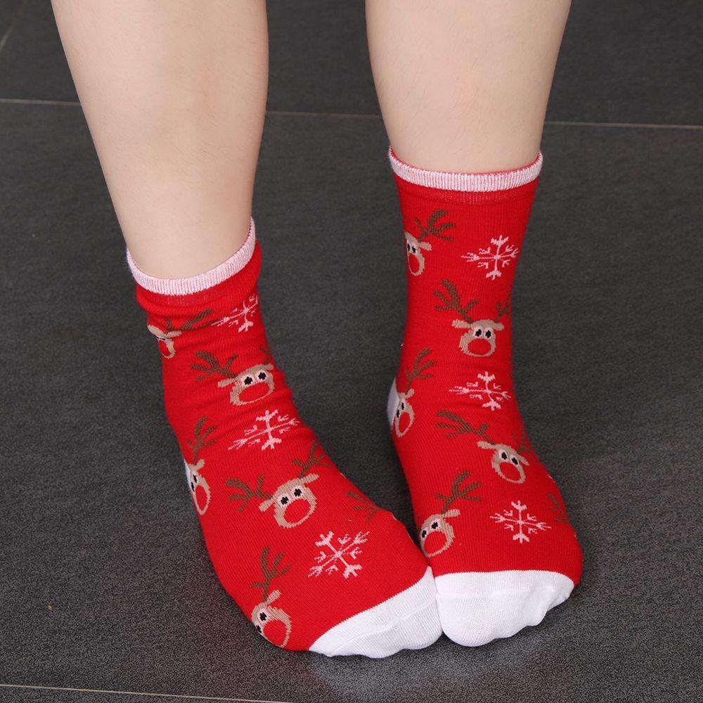 Vớ Giữ Ấm Họa Tiết Người Tuyết Giáng Sinh