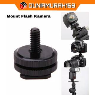 Ngàm Chuyển Đổi Hot Shoe 1 / 4 Cho Canon Nikon Sony Fujifilm Etc.