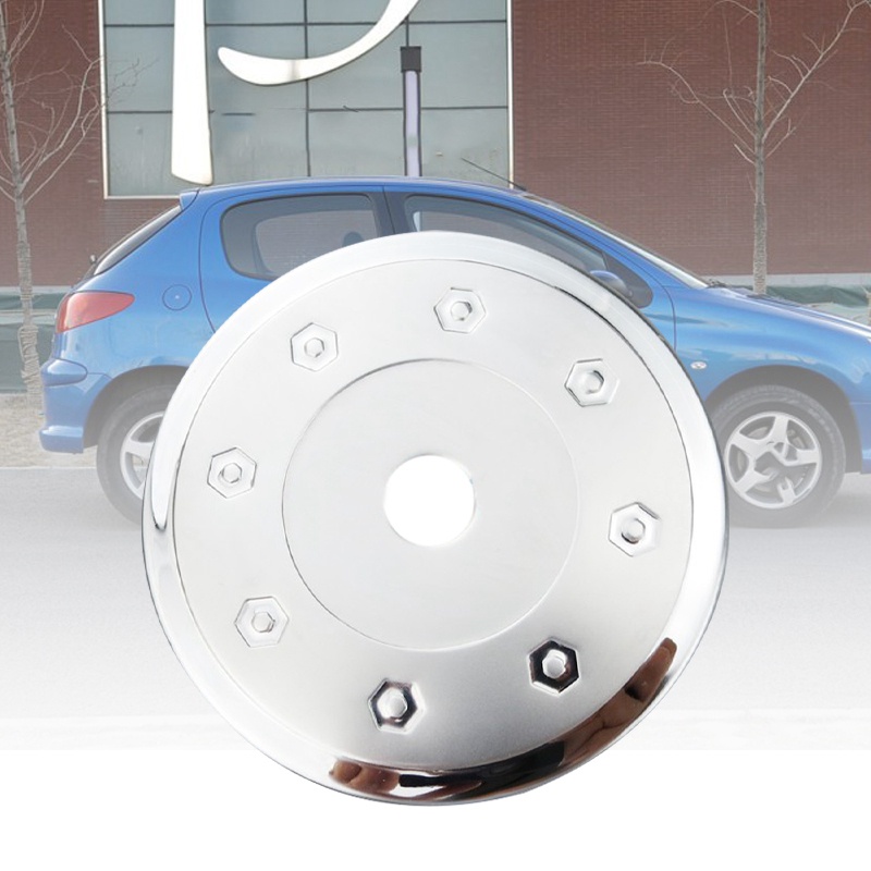 Nắp Bình Xăng Bằng Thép Không Gỉ Cho Peugeot 206 207 CITROEN C2