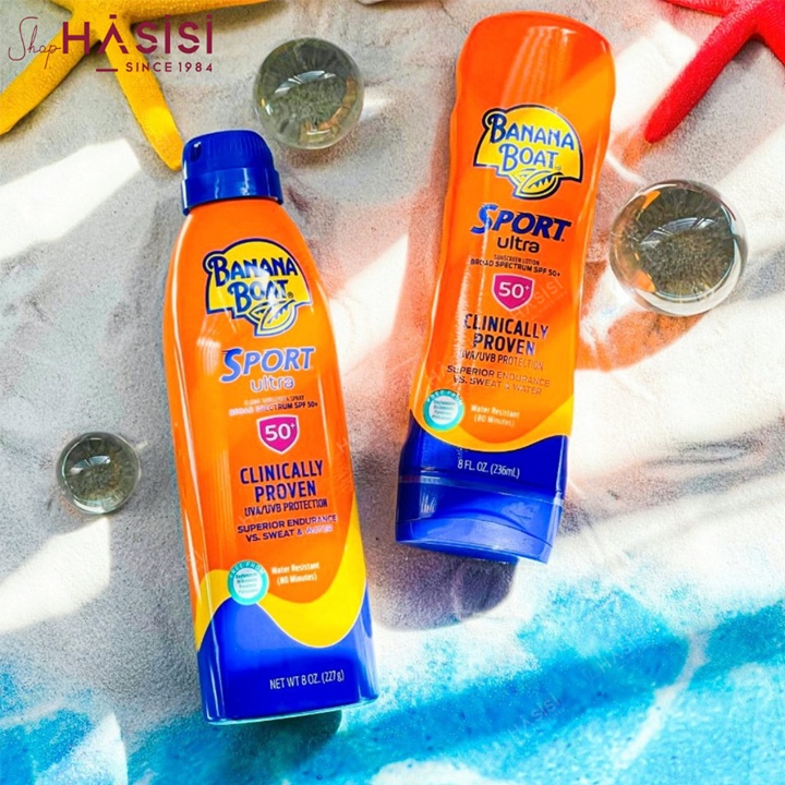 Chống Nắng BANANA BOAT - Sport Ultra Sunscreen SPF50+ 236ml