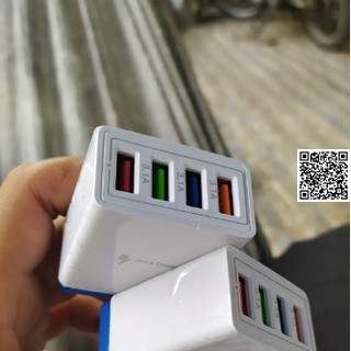 Bộ sạc nhanh 4 cổng usb 1124
