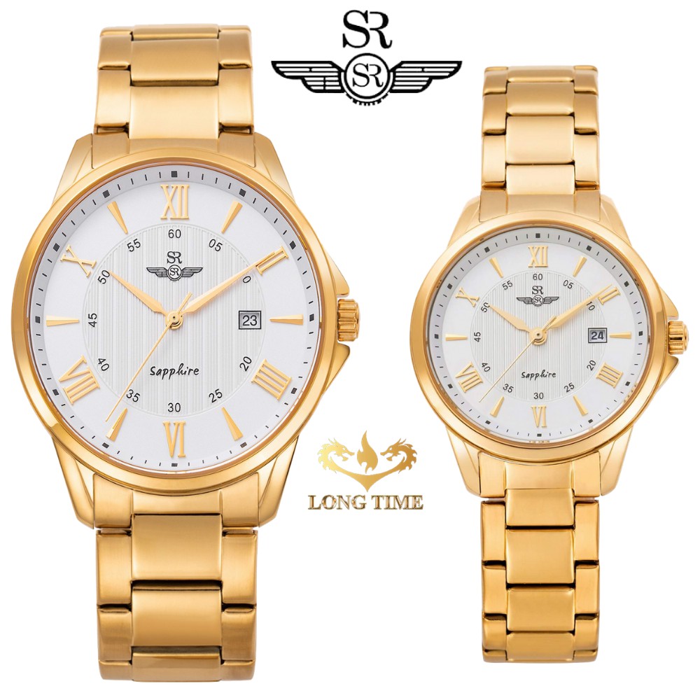 Đồng hồ đôi mặt Sapphire SRWATCH SG3006.1402CV - SL3006.1402CV tinh tế sang trọng lị