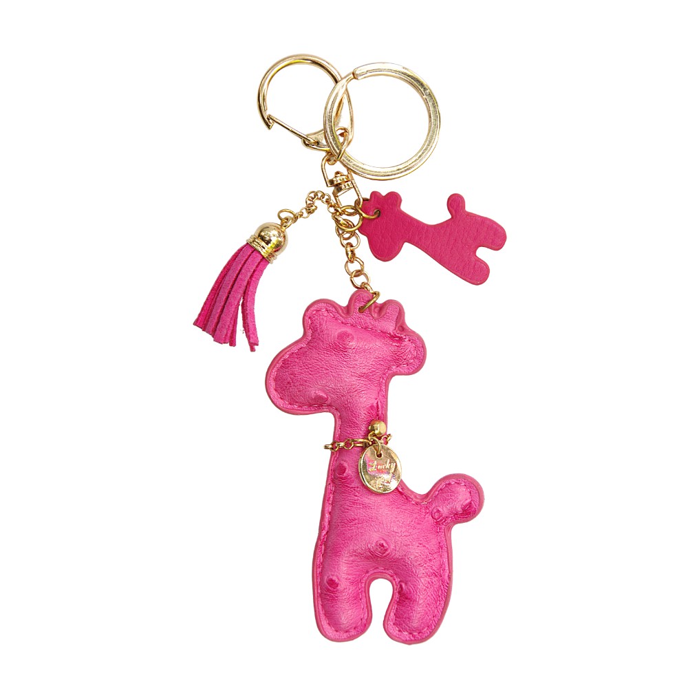 Móc Khóa Da Hình Hươu