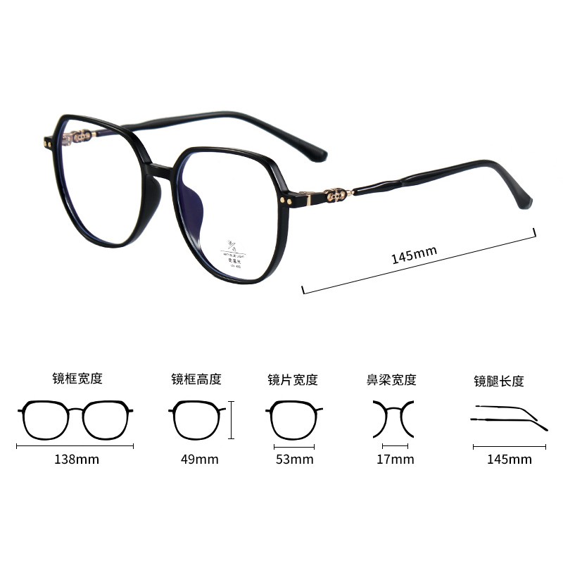 Mắt Kính Gọng Tròn Chống Ánh Sáng Xanh Thời Trang Cho Nam Nữjz3082 | BigBuy360 - bigbuy360.vn