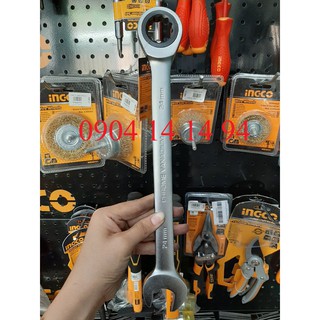 24mm cờ lê vòng miệng tự động ingco hcspar241