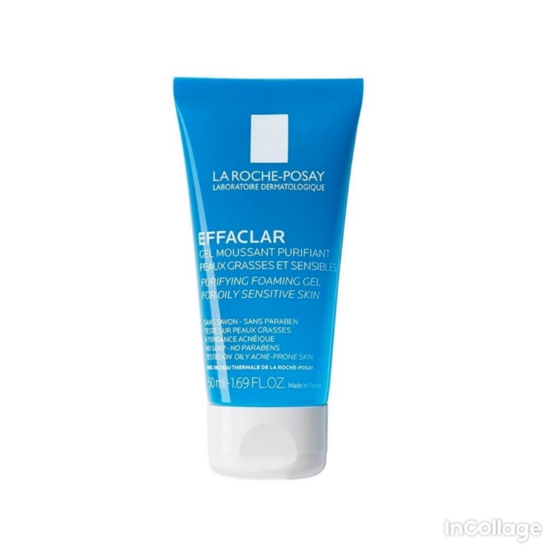 Sữa Rửa Mặt La Roche-Posay Effaclar Foaming Gel 50ml | BigBuy360 - bigbuy360.vn