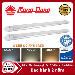Đèn LED Bán nguyệt M26 36W Đổi màu 3 chế độ Rạng Đông BD M26L ĐM 120/36W - HÀNG CHÍNH HÃNG (Ship hỏa tốc chat với shop)