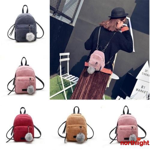 Balo mini vải nhung cho nữ