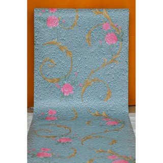 Cuộn 10Met giấy dán tường Dây Leo Hoa Hồng