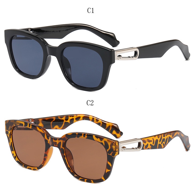 Kính Mát Gọng Vuông Chống Tia UV Thời Trang Hàn Quốc